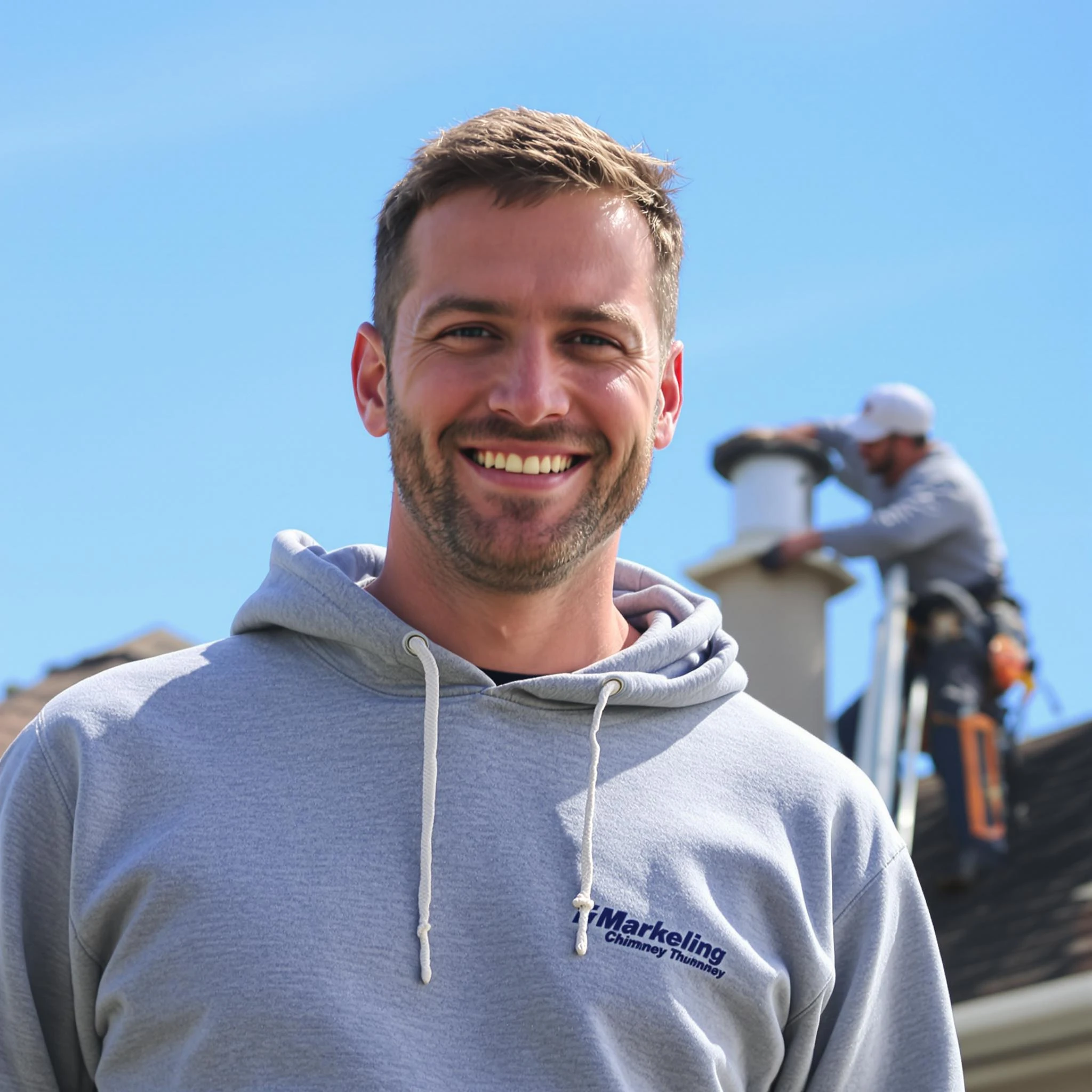 The Hingham Chimney Sweep team.