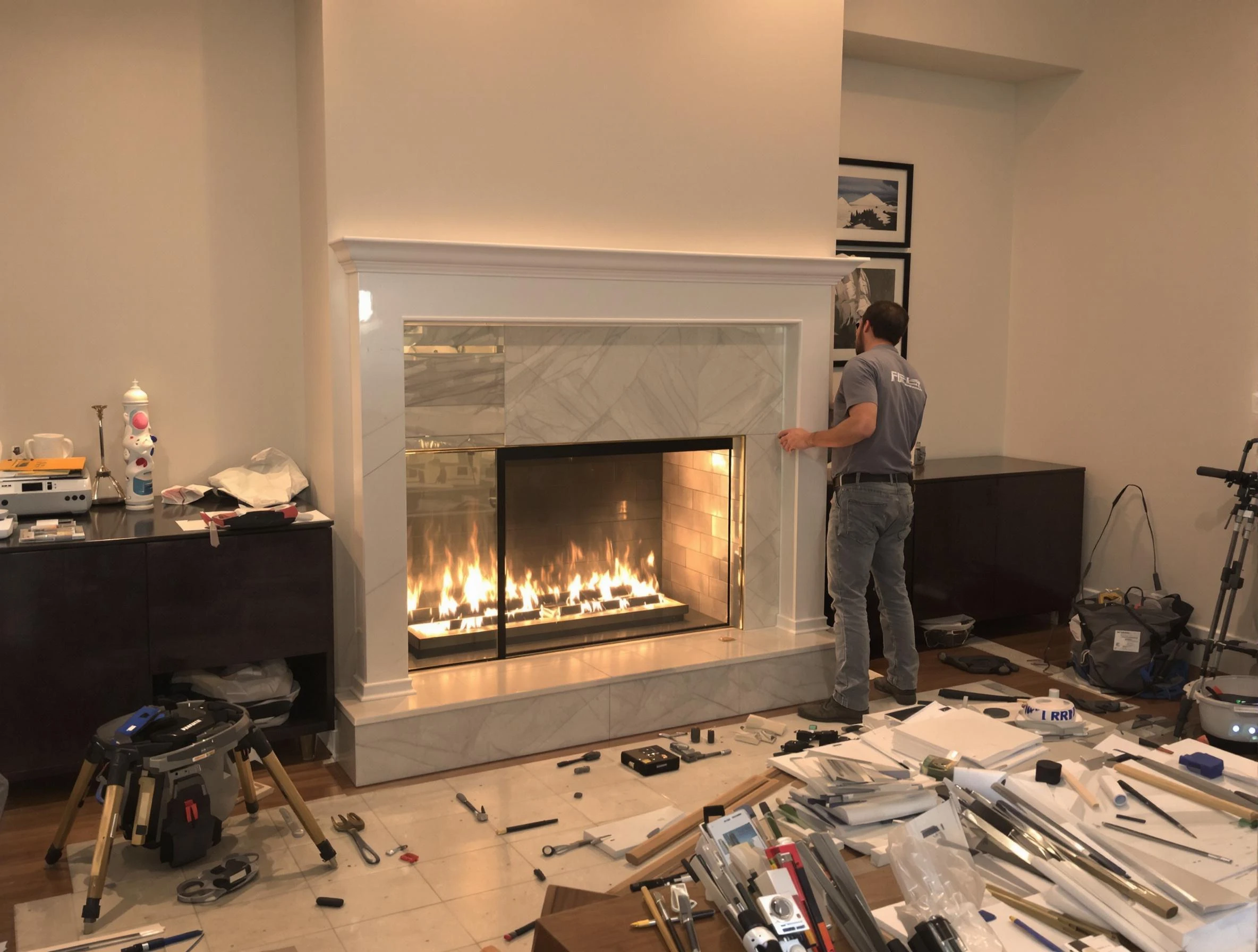 Fireplace Installation in Hingham